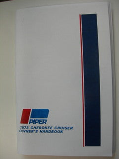 Manual, Piper - Cherokee Cruiser PA28-140 - 1973 - Pilot's Owner's Handbook