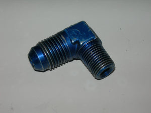 Adapter, Pipe/Flare - 90' - 1/8" NPT - 5/16" Tube OD