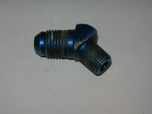 Adapter, Pipe/Flare - 45' - 1/8" NPT - 5/16" Tube OD