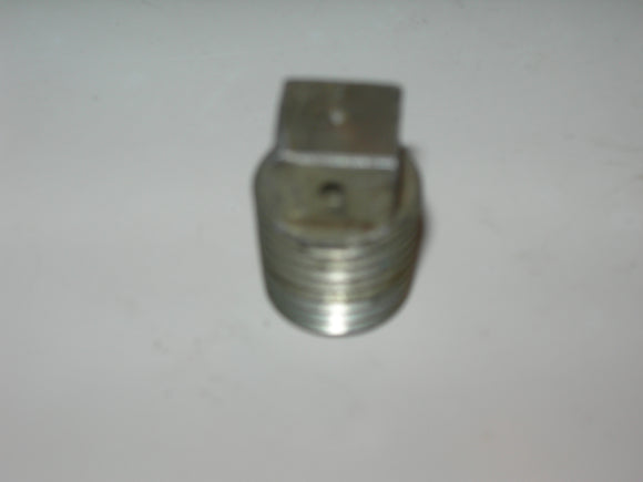 Plug, Internal - Square Head - Drilled - 1/4