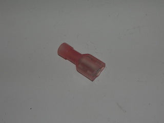 Terminal, Slide On - Red Plastic Cover - 22-18 AWG