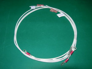 AirWard ONEX/SONEX - Wire Assembly, #18 - Single Shielded - 72" - White