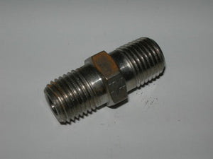 Adapter, Flareless - Flare to Flare - 1/4" Tube - Stainless