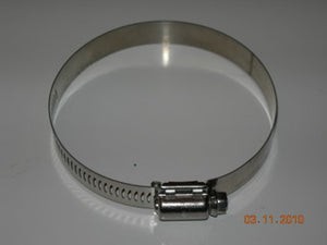 Clamp, Worm Drive - Hose - Aero-Seal - Breeze - 2 9/16" to 3 3/4" - Stainless Band/Hex Screw