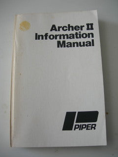 Manual, Piper - Archer II - 1979 - Pilot's Operating Handbook