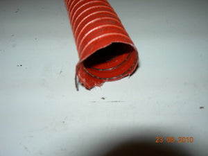 Ducting, 1" ID - Coiled Steel wrapped Externally with Fabric