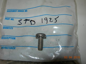 Screw, Pan Head - Slot - 1/4-20 - 5/8" OL - with External Star Washer - Rocker Cover