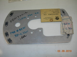 Plate, Assembly -  Wheel Pant RH - C172