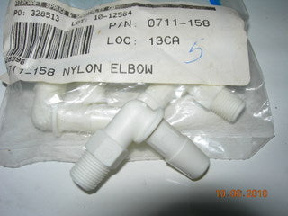 Connector, Nylon - Elbow - 1/4