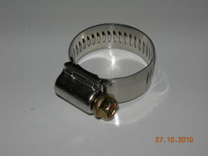 Clamp, Worm Drive - Hose - Aero-Seal - Breeze - 11/16 to 1 1/14" - Stainless Band - Steel Hex Screw