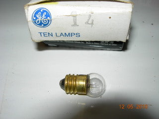 Lamp, 2.47V - .3A - Screw Base - GE