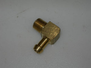 Adapter, Hose End - 1/8" NPT - 1/4" Hose - Brass