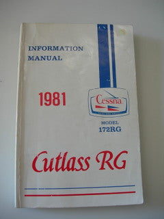 Manual, Cessna - Cutlass 172RG - 1981 - Information Manual