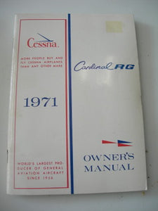 Manual, Cessna - Cardinal 177RG - 1971 - Owner's Manual