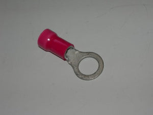 Terminal, Ring - Red - 8 AWG - 3/8" Stud