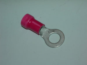 Terminal, Ring - Red - 8 AWG - 5/16" Stud
