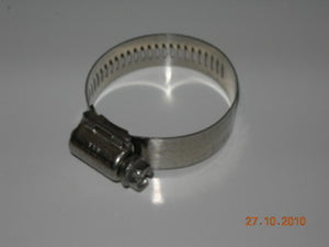 Clamp, Worm Drive - Hose - Aero-Seal - Breeze - 13/16" to 1 3/4" - Stainless Band/Hex Screw
