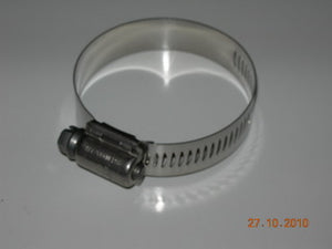 Clamp, Worm Drive - Hose - Aero-Seal - Breeze - 1 5/16 to 2 1/2" - Stainless Band/Hex Screw