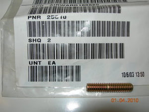 Stud, Exhaust - 1/4-20 - 1 1/2" Long