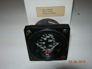 Indicator, Dual Oil Press/Temp - Westech