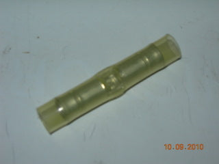 Splice, Butt - Yellow - 12-10 AWG - Insulated - AMP
