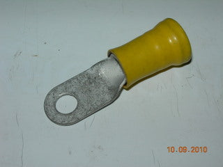 Terminal, Ring - 4 AWG - 1/4