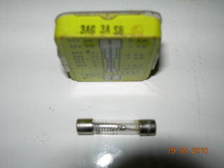 Fuse,  3 Amp - 3AG - Sloblow