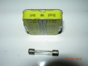 Fuse, 8 Amp - 3AG
