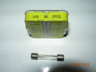 Fuse, 8 Amp - 3AG