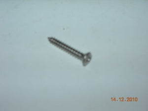 Screw, Sheet - Non Structural - Countersunk - Oval Head - #4 - 3/4" OL - Pointed - Stainless