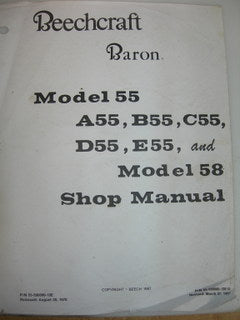 Manual, Beechcraft - Baron 55/58 - Shop