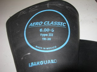 Tube, Tire - 6.00-6 - Aero Classic - Leakguard - Type III