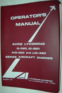 Manual, Lycoming - 320 Series - Operator's