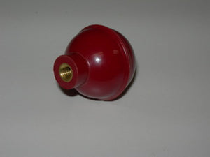 Knob, 1 1/16" OD - 10-32 Thread - Red