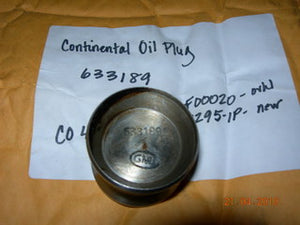 Plug, Crankshaft - Propeller Oil Transfer