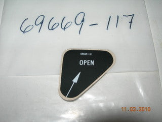 Placard, Door Panel - PA28