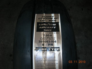 Tire, Goodyear Flight Custom III - 6 Ply