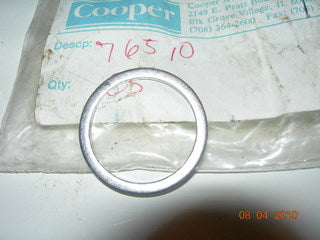 Gasket, Oil Cooler Bypass