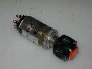 Lamp, Push - Yellow Lens - 3A - 125V - Dialco