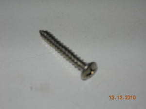 Screw, Sheet - Non Structural - Countersunk - Oval Head - #8 - 1 1/4" OL - Pointed - Stainless
