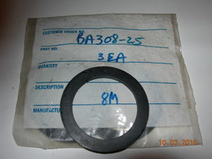 Gasket, Fuel/Oil Cap - Rubber - 2 1/8" OD - 1 1/2" ID - 1/8" Thick