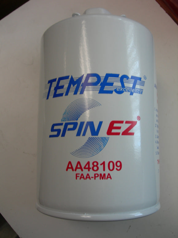 Filter, Oil - AA48109 - Spin-on EZ - Long - 3/4-16 Female Thread - Tempest