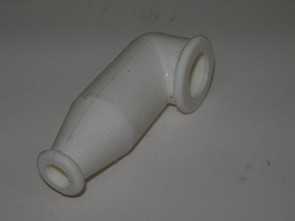 Nipple, Electrical - Terminal - 2.50 OL - .31 DIA - .56 Hole - White