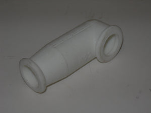 Nipple, Electrical Terminal - 2.50" OL - .56" DIA - .56" Hole - White