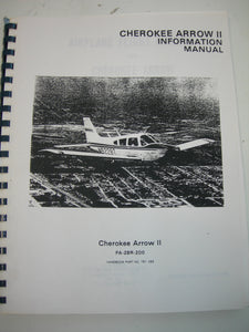 Manual, Piper - PA28R-200 - Information
