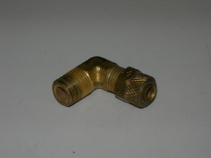 Fitting, Poly-Flo - Brass - 3/16" Tube OD - 1/8" Pipe Thread