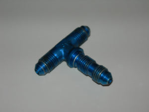 Tee, Bulkhead on Side - Flare-Flare-Flare - 1/4" Tube OD