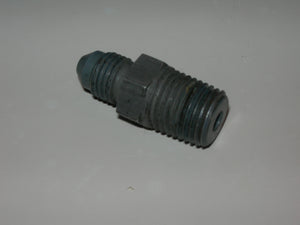 Nipple, Pipe/Flare - Straight - 1/4" NPT - 1/4" Tube OD - Steel