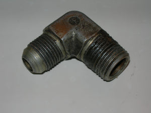 Adapter, Pipe/Flare - 90' - 1/2" NPT - 5/8" Tube OD
