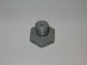 Plug, Bleeder - Straight Threads - 1/8" Tube OD - O-ring Sealing - Lockwire Holes